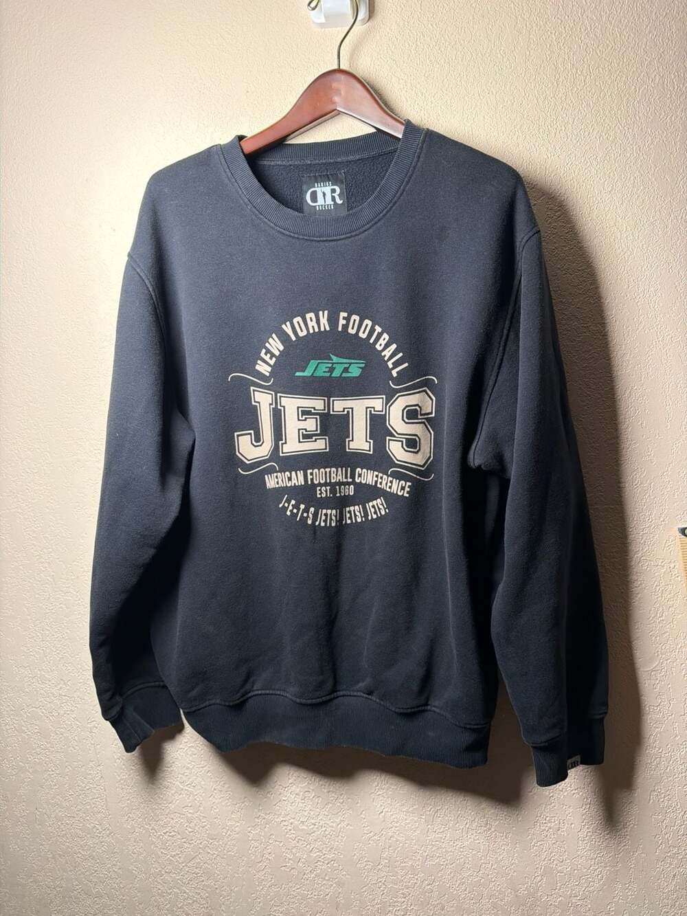 Darius Rucker New York Jets Crewneck Sweatshirt Size L